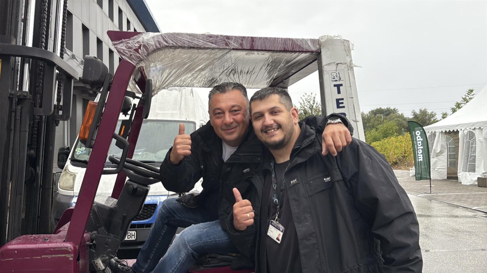 Makweld team on-site at Octoberfest event